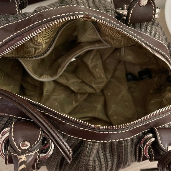 NWOT Francesco Biasia  Top Handle Bag - Picture 5 of 9